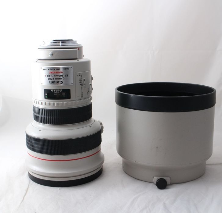 Canon 200mm f 1.8  bokeh monster