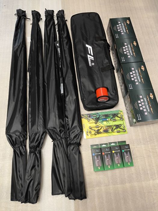 SET Complet Pescuit la Crap DIAMANT CAMO 3.90 3 tronsoane