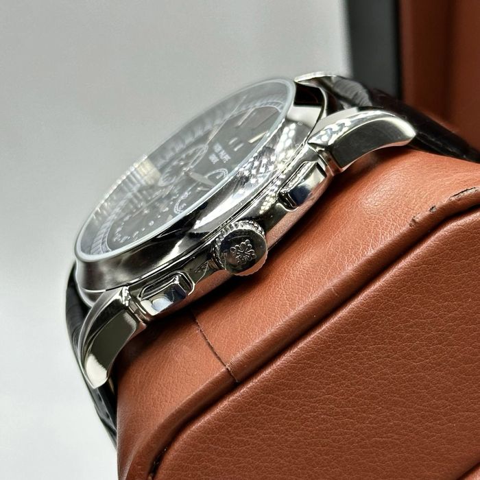 Patek philippe gray dial steel