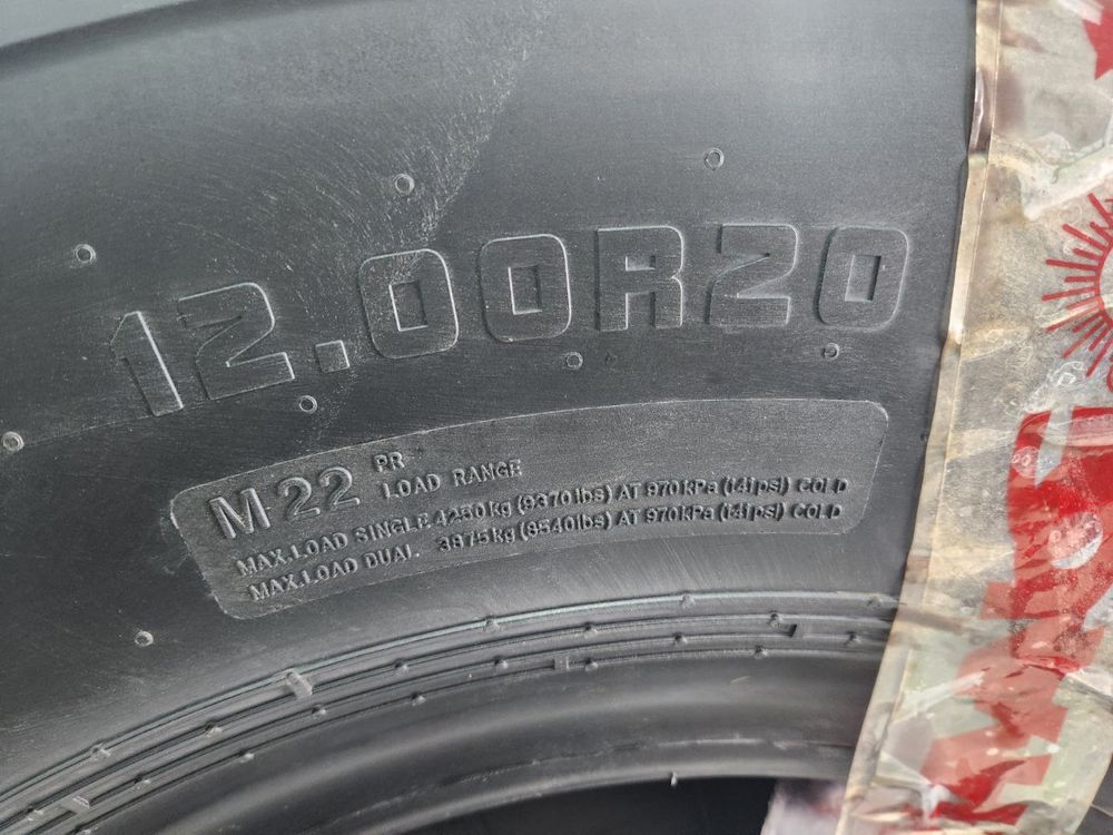 Грузовые шины 12.00R20 CHAOYANG 22PR 90kg