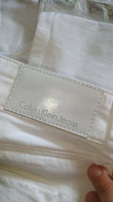 Blugi damă Calvin klein albi