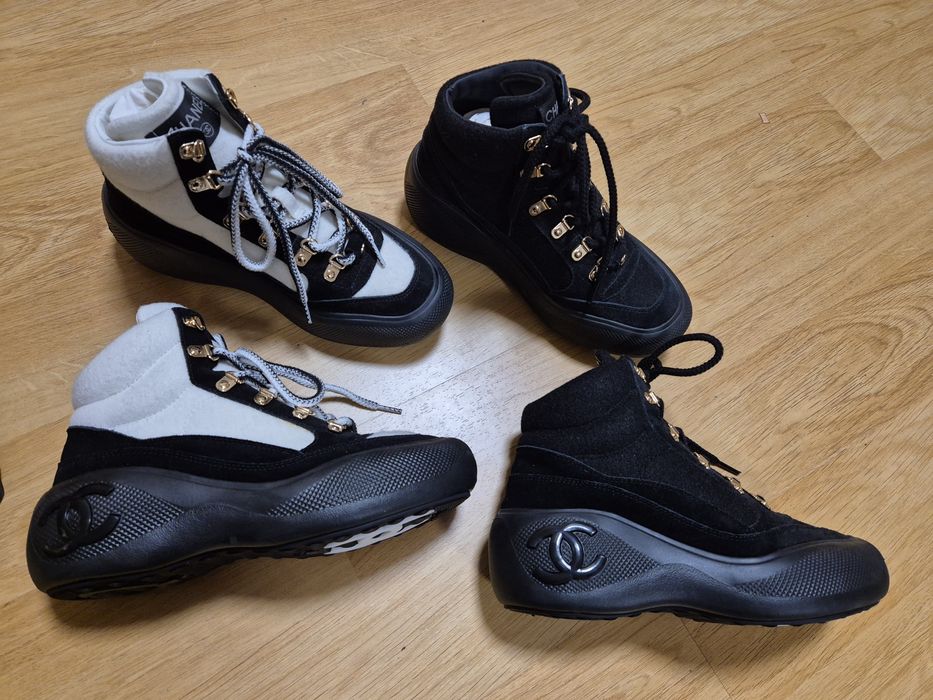 Chanel боти с грайфер за сняг