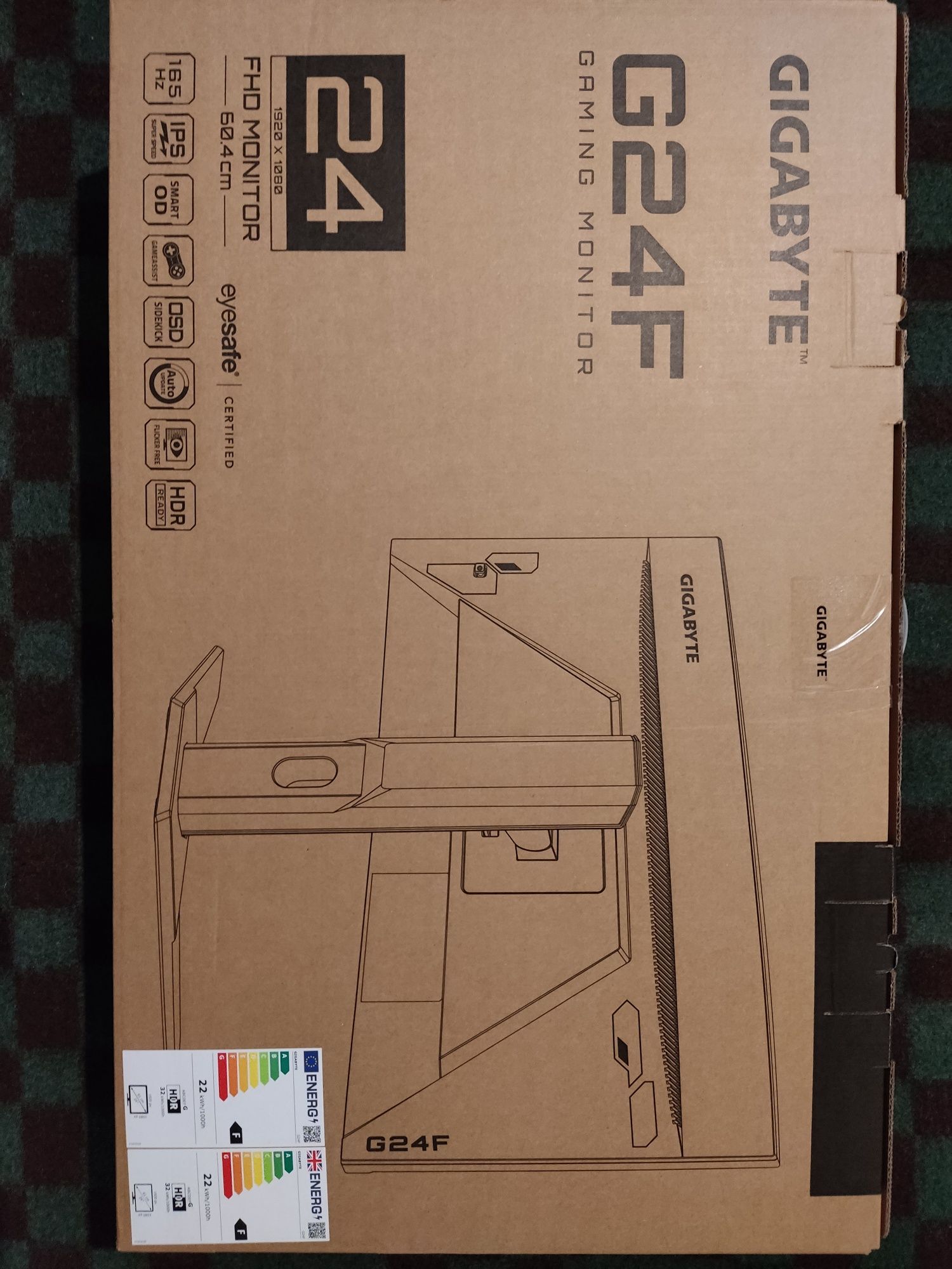 Gigabyte G24F (165Hz, IPS, Full HD, Gaming)