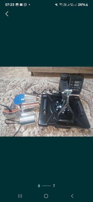 Prese termice inscripționat tricouri etc