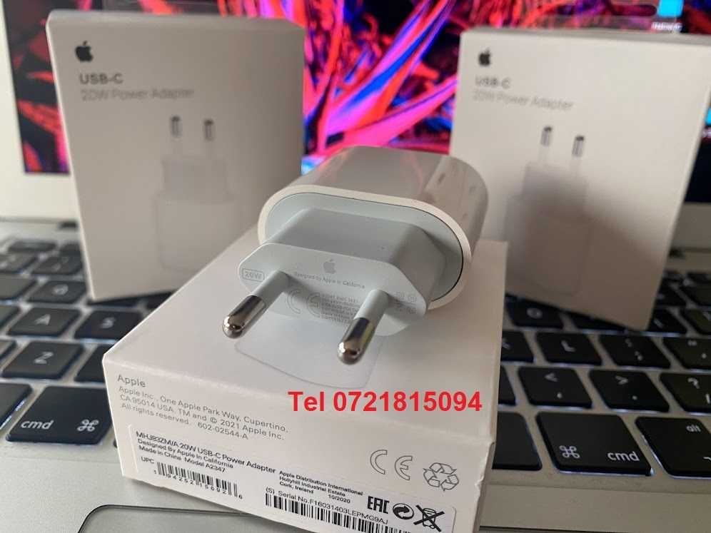 Incarcator Apple de 20w cu USB-C