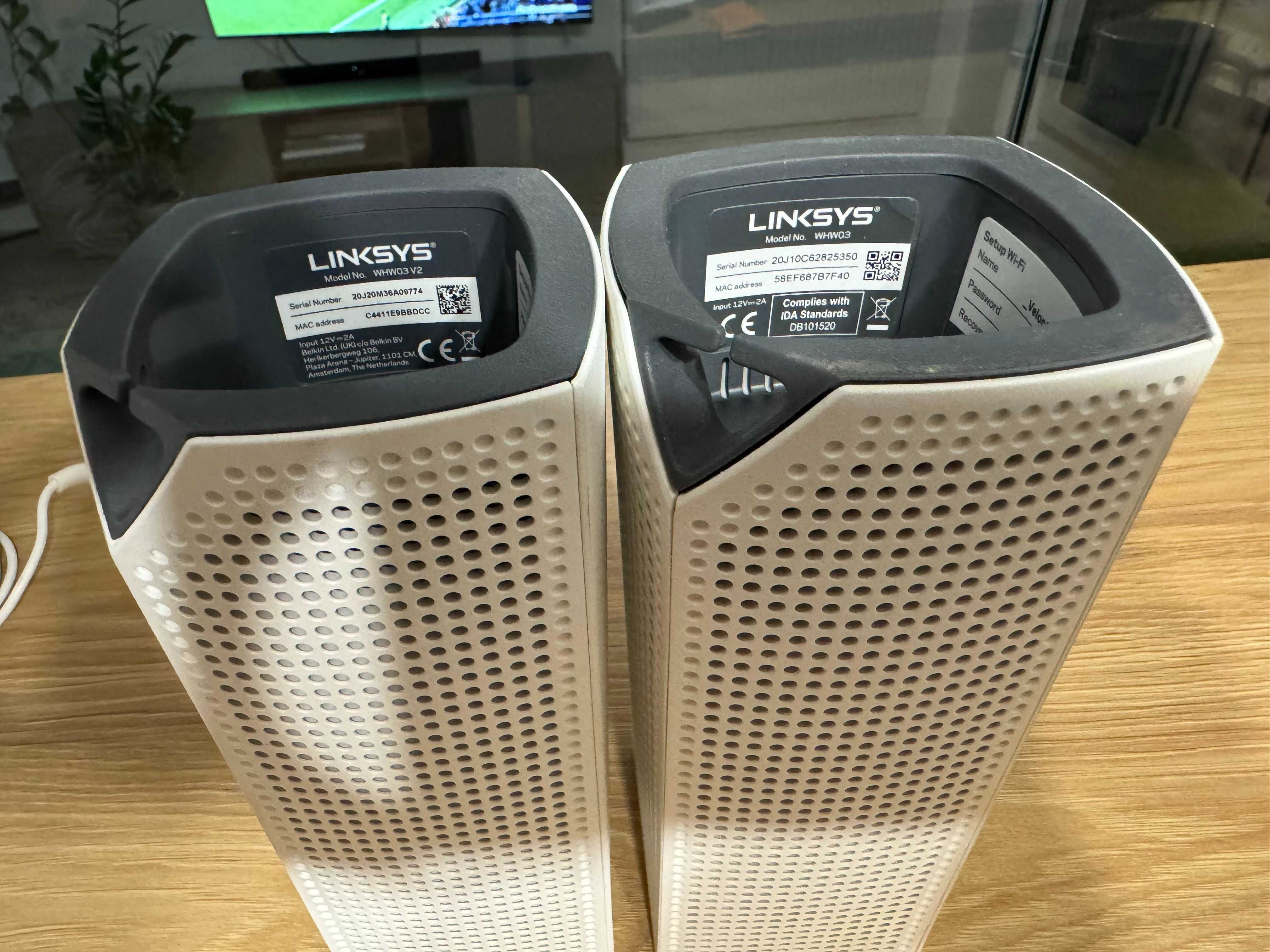 Linksys Velop WHW03 Tri-Band Wi-Fi Mesh - 2 bucati