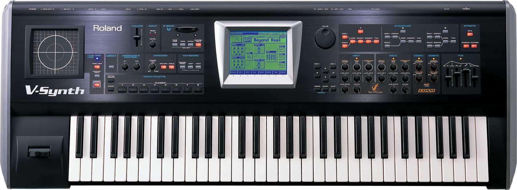 Виртуально-аналоговый синтезатор - Roland V-Synth Ver.2