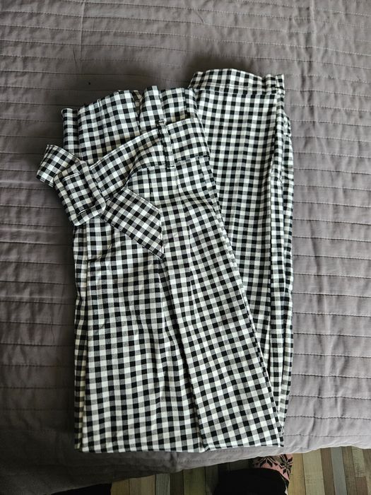 Дамски панталон с висока талия