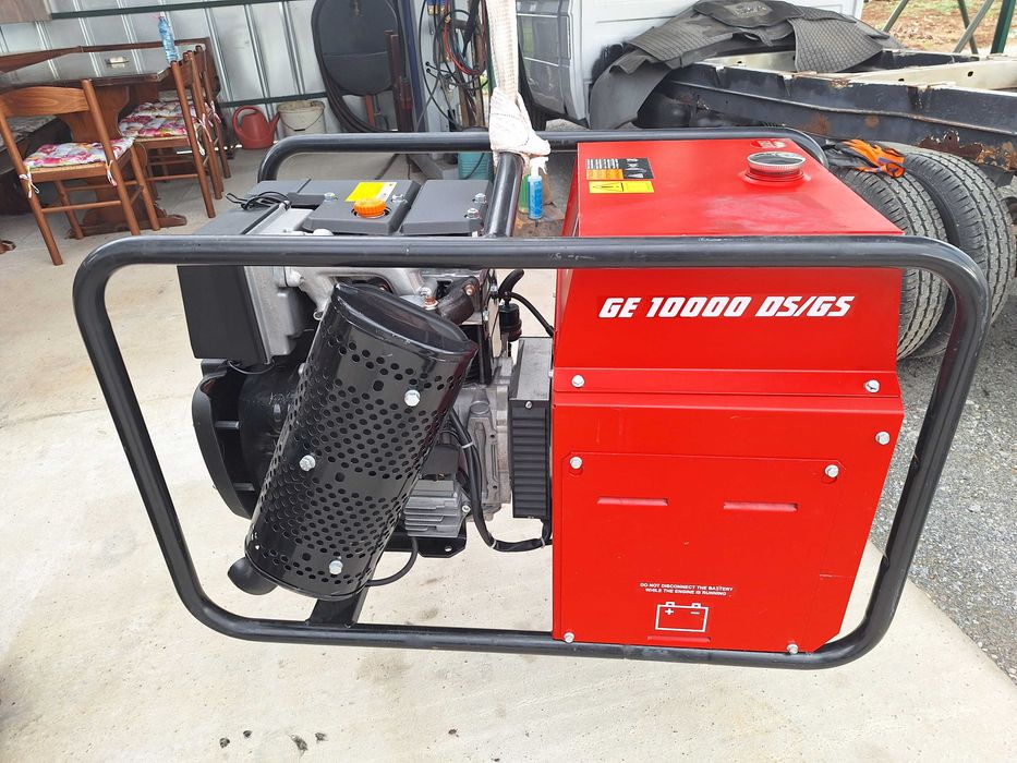 Генератор 10ква дизел 20к.с. НОВ Ruggerini 2-цил.