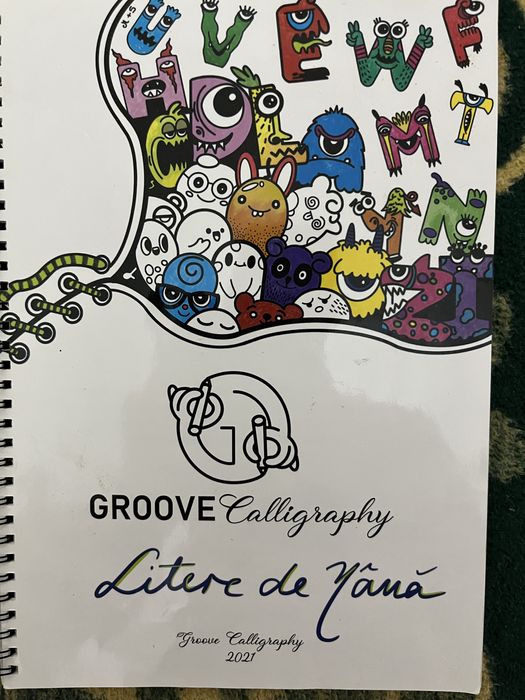 Caiete Groove Calligraphy