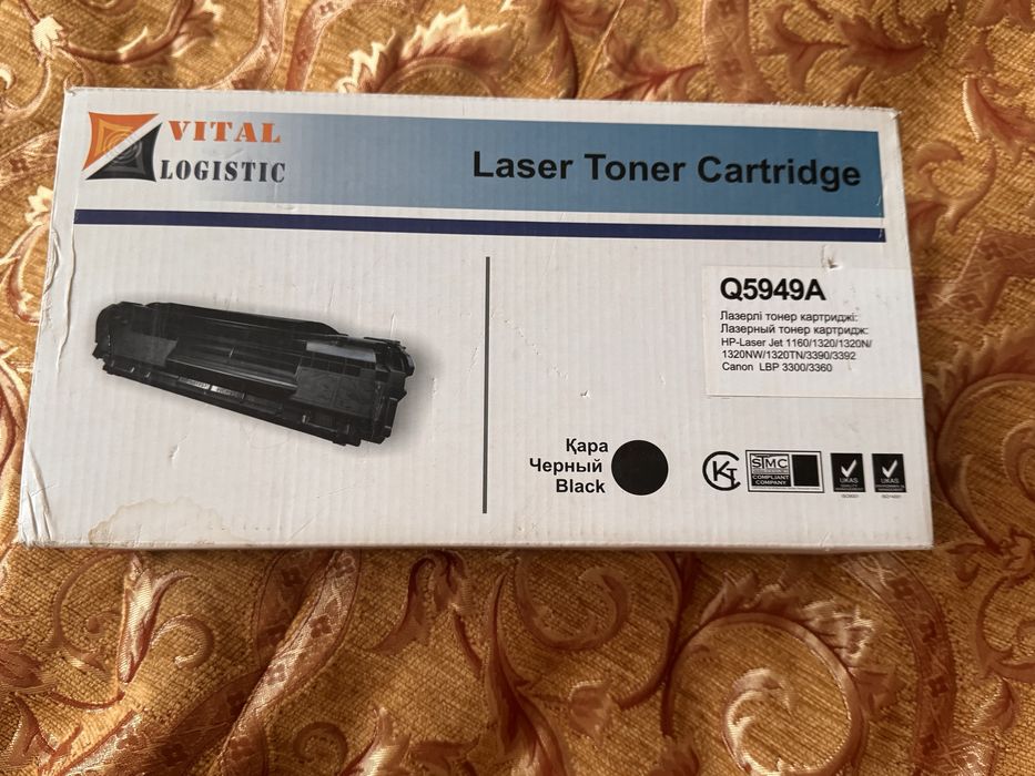 Продам Картридж Q5949A черный Лазерный тонер