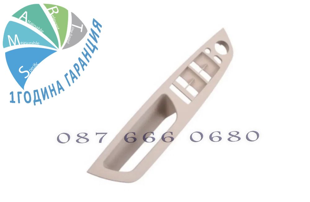 Панел конзола дръжка БМВ X5 X6 е70 BMW E70 E71 подлакътник бутон капак