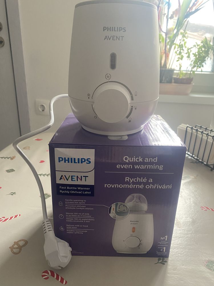 Нов уред за затопляне на шишета и пюрета Philips Avent