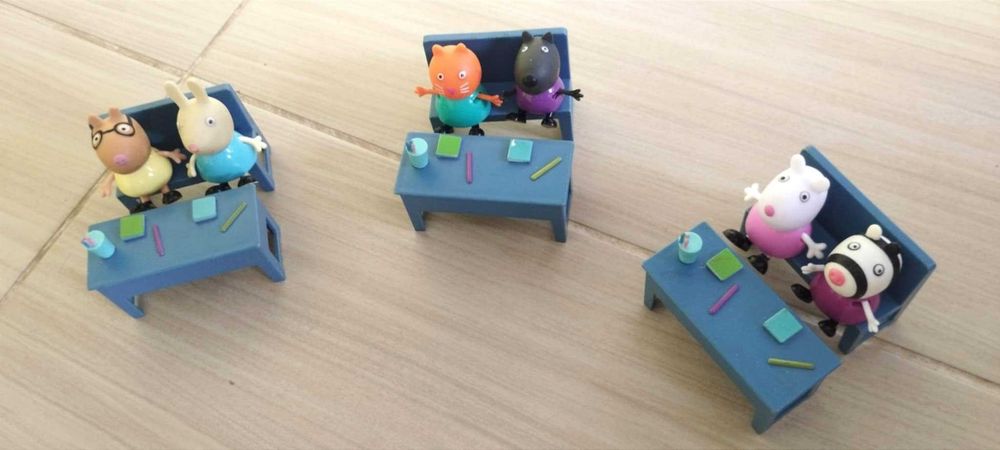 Peppa Pig: училището на прасенцето Пепа - оригинални фигурки за игра