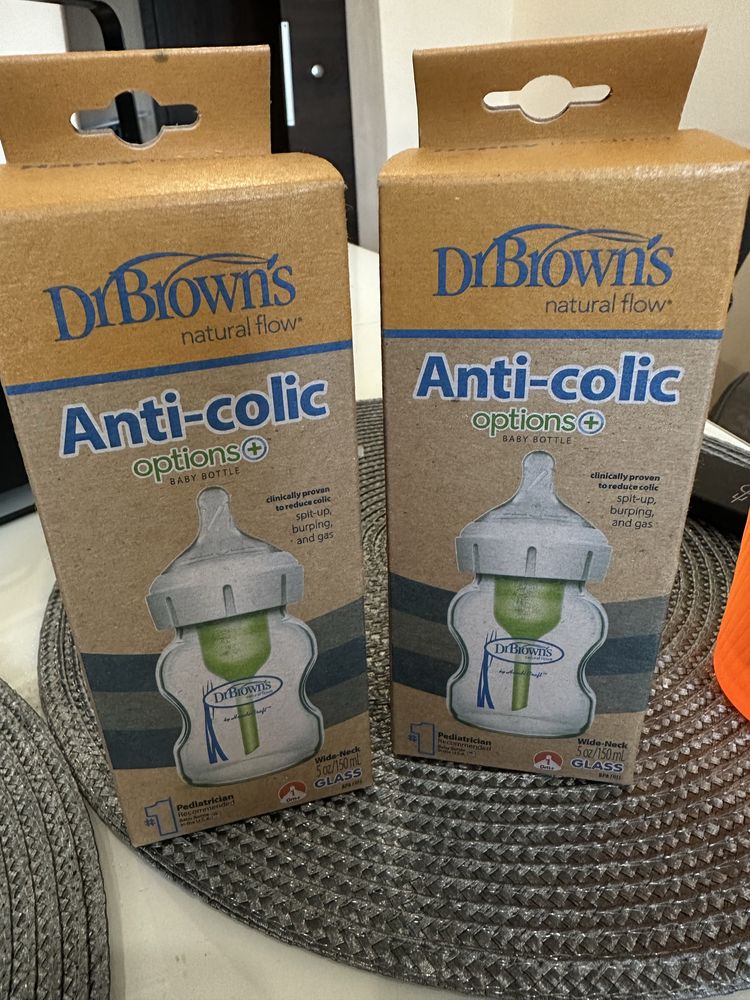 Бебешки шишета Dr. Brown’s Option+ Wide-Neck 150ml