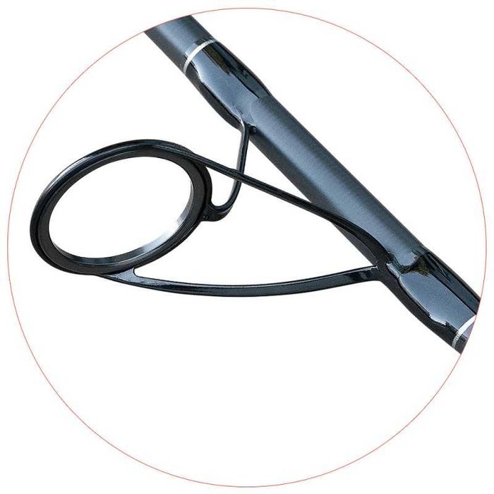 Lanseta carbon Baracuda Giant X 3903 3,9m 3,5 lbs Inelele Black T-Sic