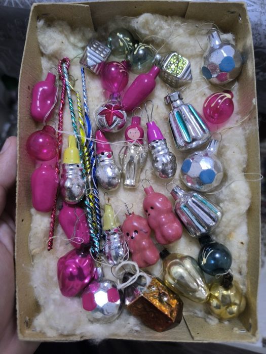 Ёлочные игрушки малютка