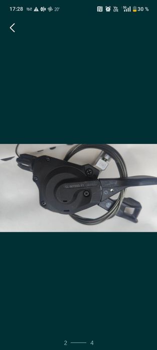 Maneta de schimbător Shimano SLX M7000 pe 10 sau 11 vit