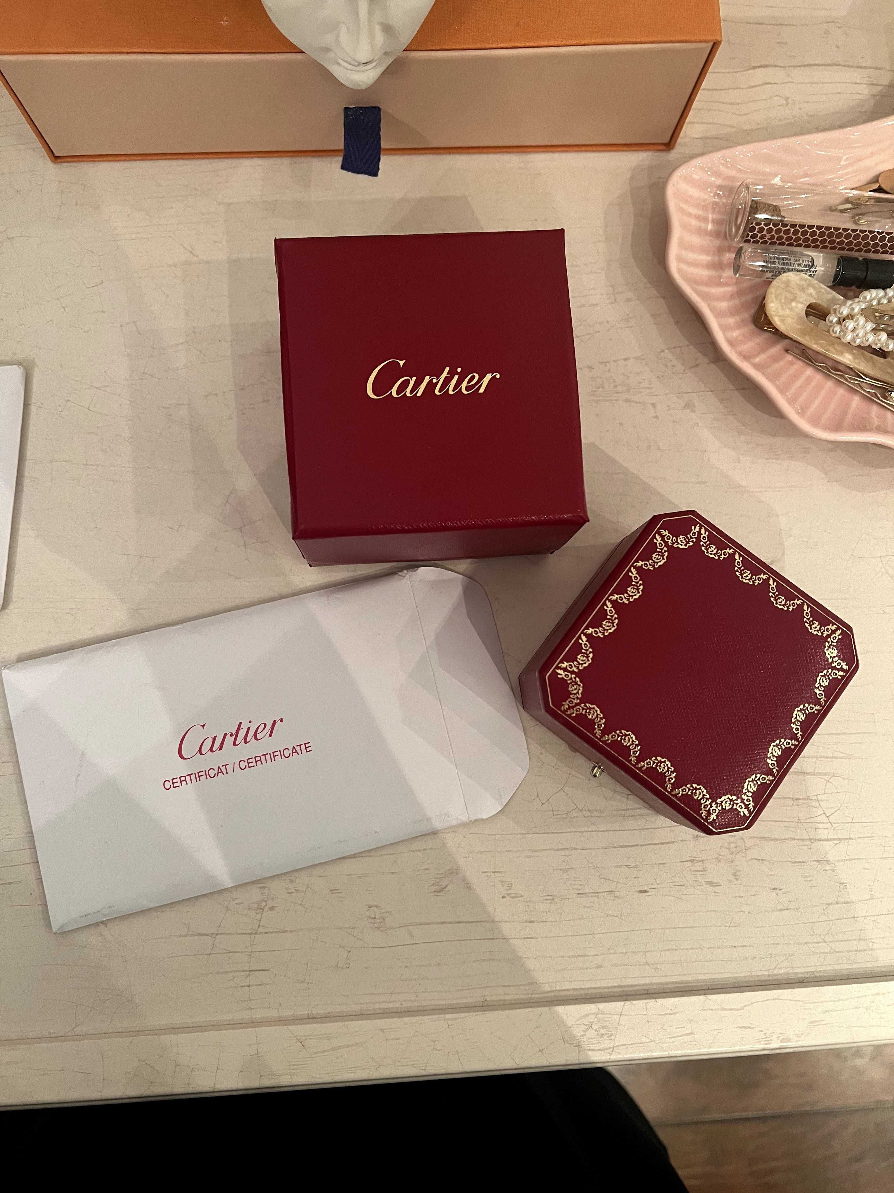 кольцо Cartier платина оригинал
