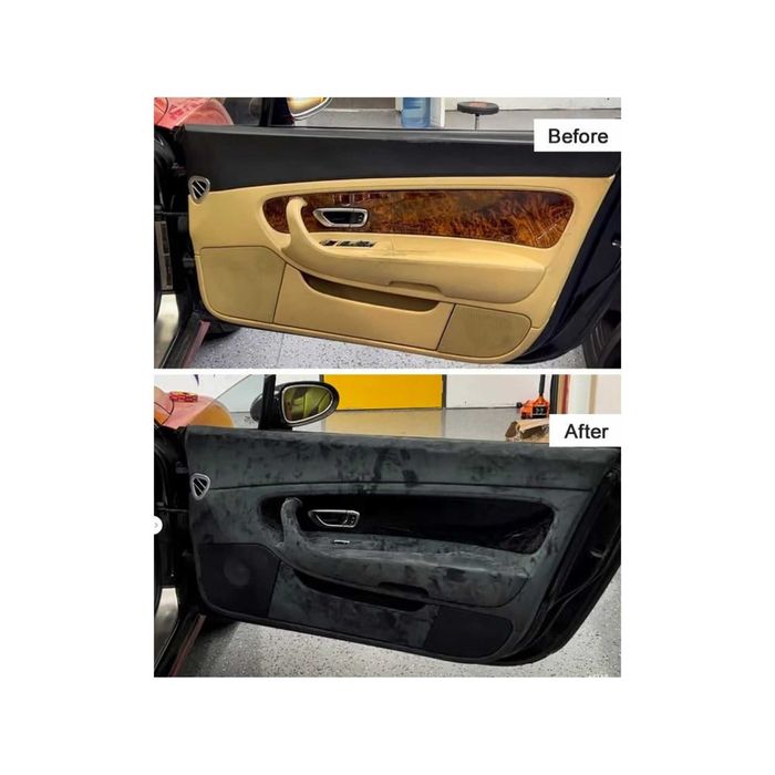 Material imitatie alcantara cu adeziv , latime 1,5m