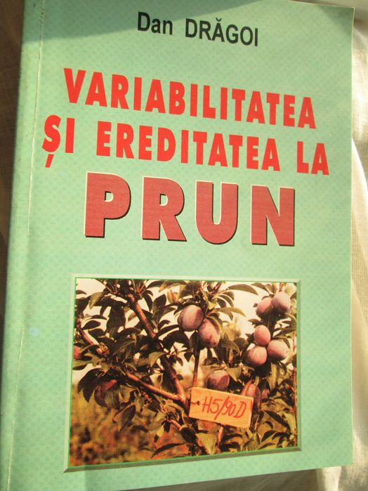 carte Variabilitatea si ereditatea  la prun -Dragoi