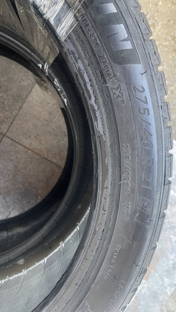 Michelin Pilot Alpin 275/40/21 cu 305/35/21