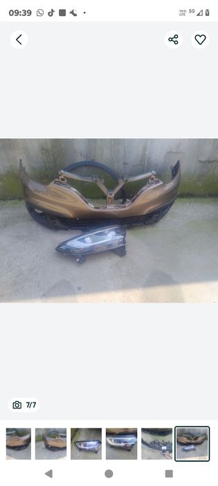 Bară față Renault Kadjar