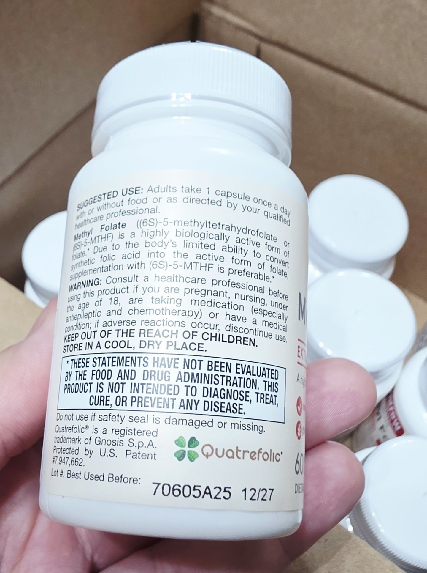 ДОСТАВКИ НЕТ Jarrow Formulas метил фолат 400 , 60шт Made in USA