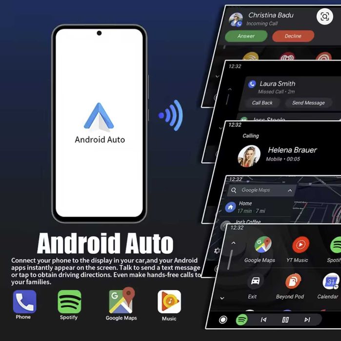 Безжичен Apple CarPlay / Android Auto Модул за Мерцедес NTG 4.5