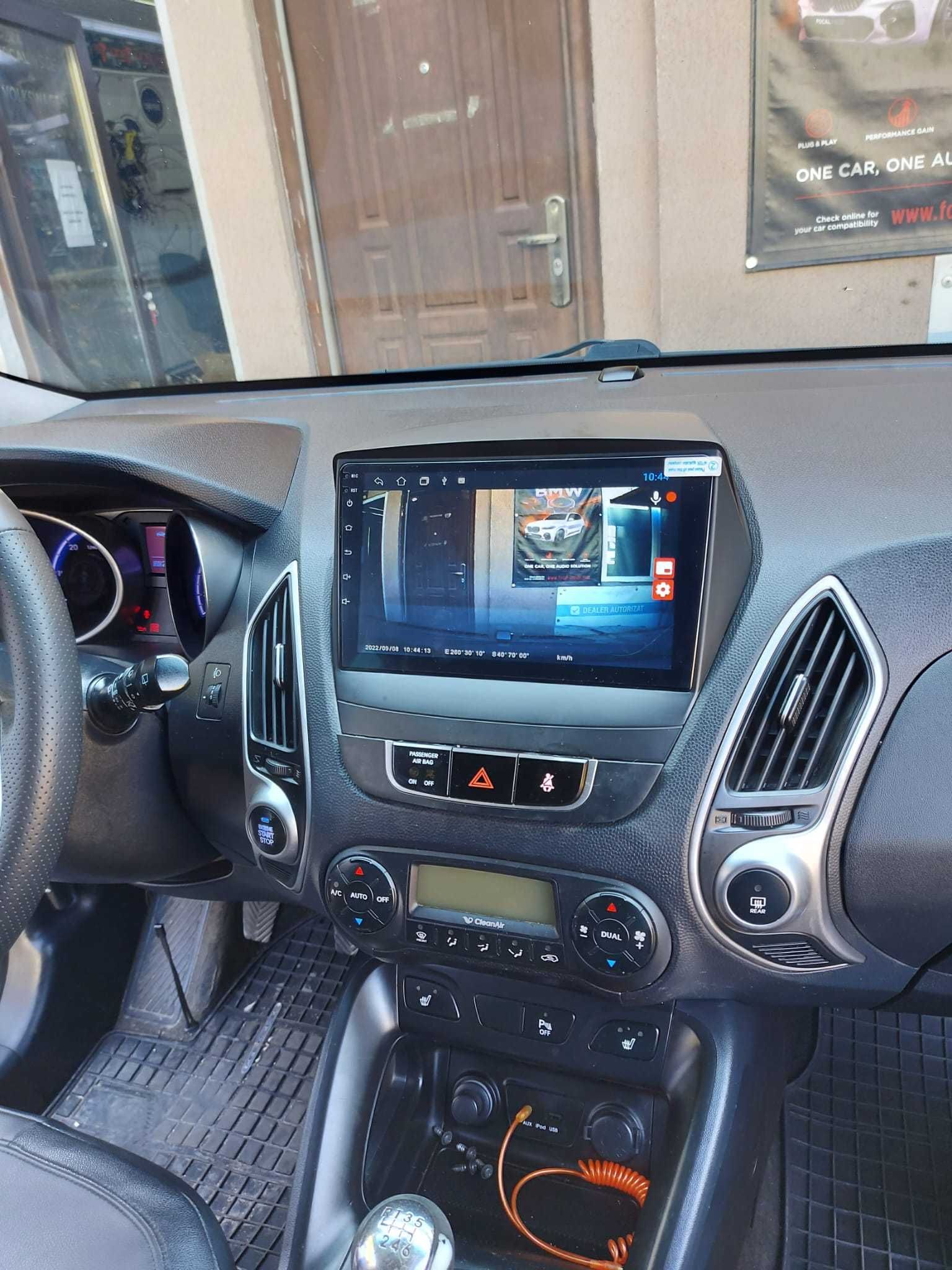 Navigatie Android 1/2/4gb Hyundai IX35 Waze Youtube GPS BT USB