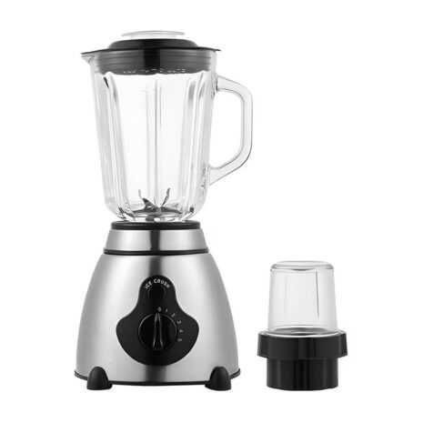 Blender electric WAINER KB03, 350W, Vas sticlă 1.5L, Accesoriu tocare