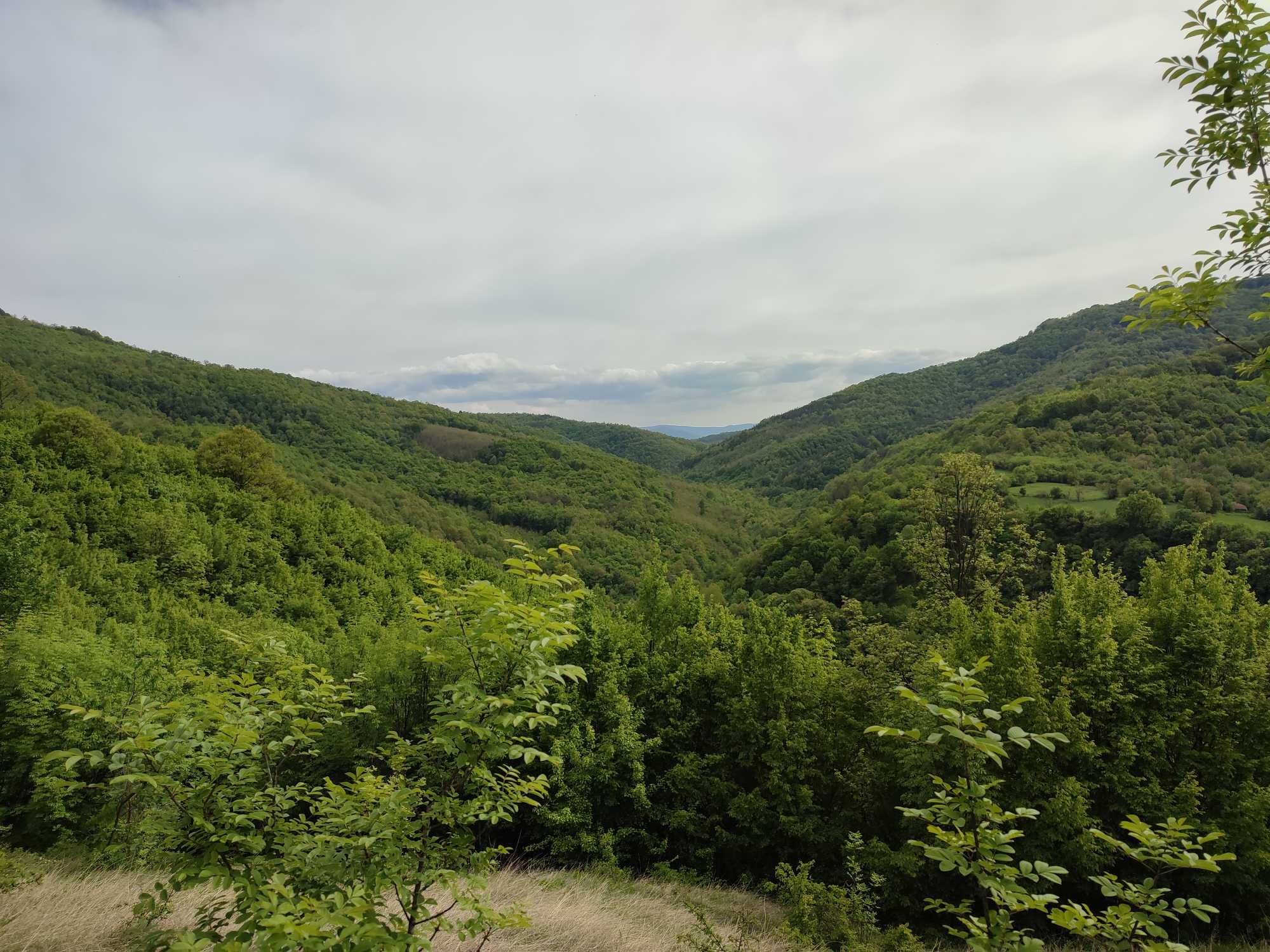 масивна къщa в Еленския балкан в село Тънки Рът.