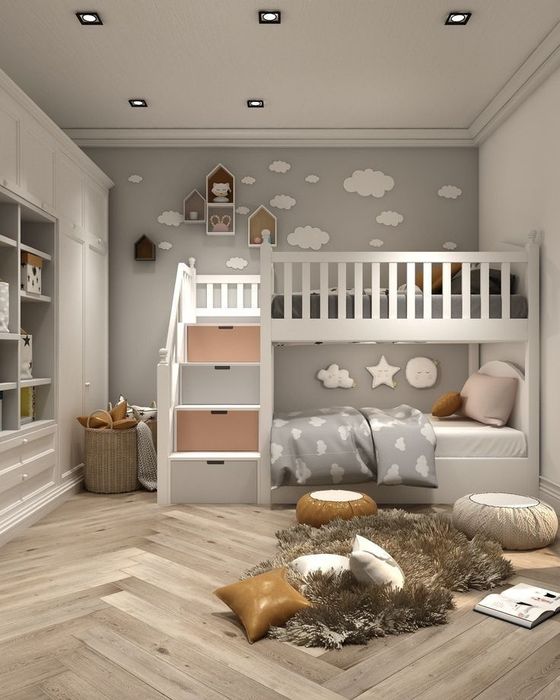 Двухьярусная детская кровать