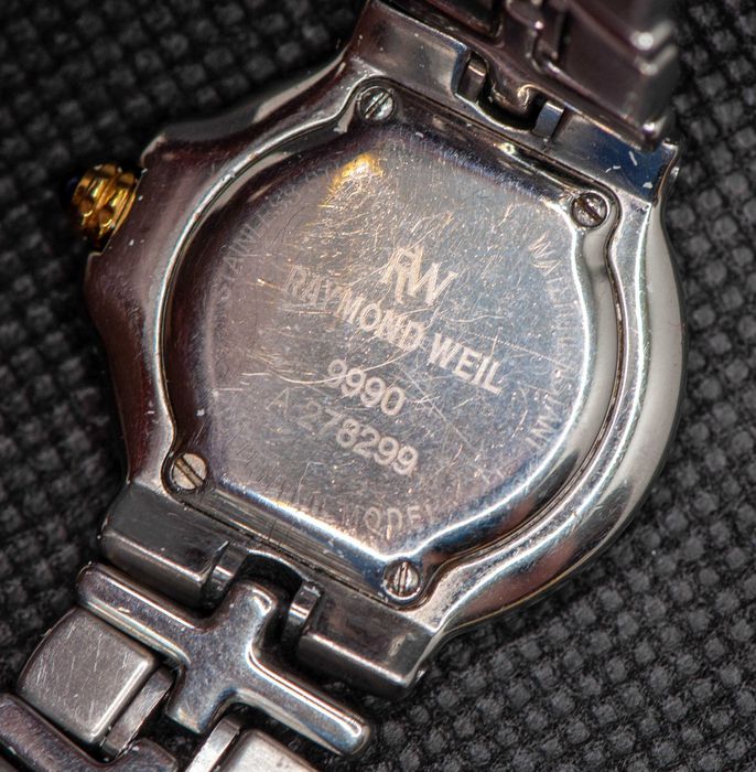 Raymond Weil Parsifal - швейцарски дамски часовник 18к злато, диаманти