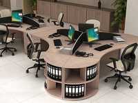 Офисные столы для колл центров, банков, учебных центров