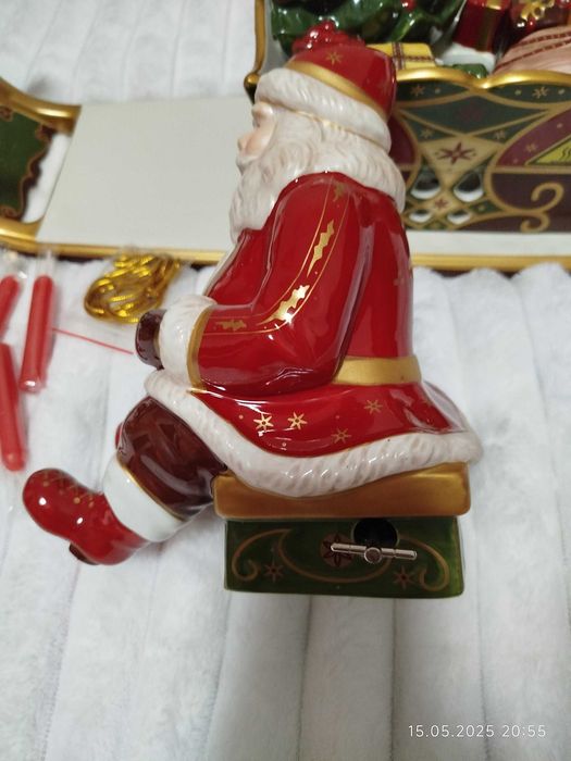 Статуэтка Санта на санях 70 см Christmas Toys Memory Villeroy & Boch