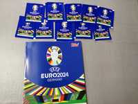 Album nou UEFA EURO2024 plus 10 plicuri cu cartonase