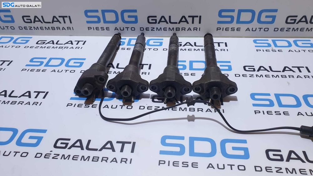Set Injectoare Injector cu Fir BMW Seria 5 E39 520 2.0 D 136CP 1995 - 2004 Cod 0432191527 0432191528