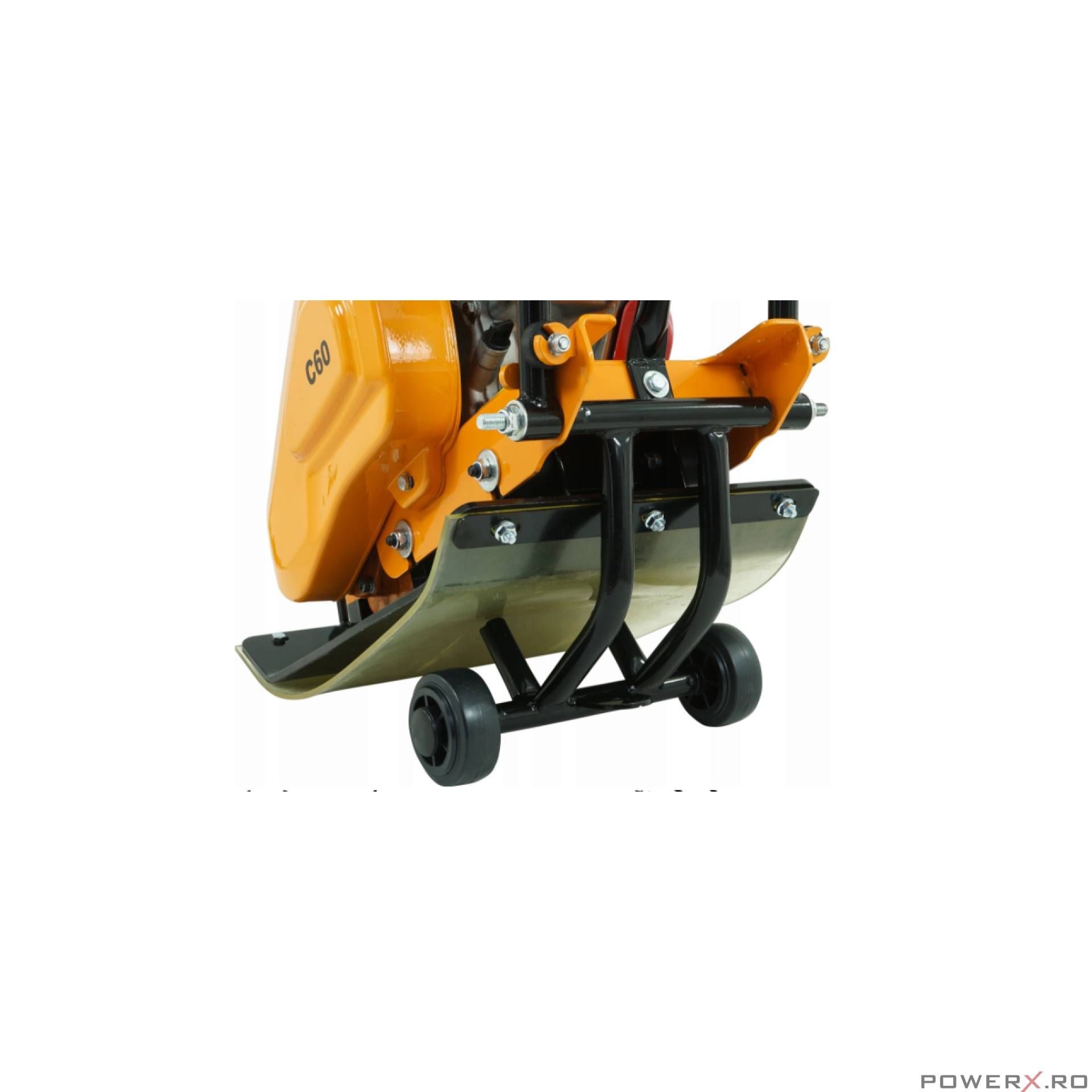Placa vibranta motor pe benzina 6.5cp 51cmx37cm 72kg, Compactoare