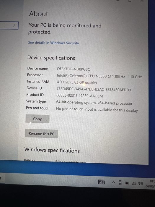 Vand Laptop GEO /tableta