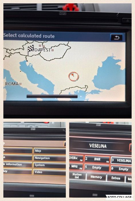 Оригинална навигация за VAG групата RNS