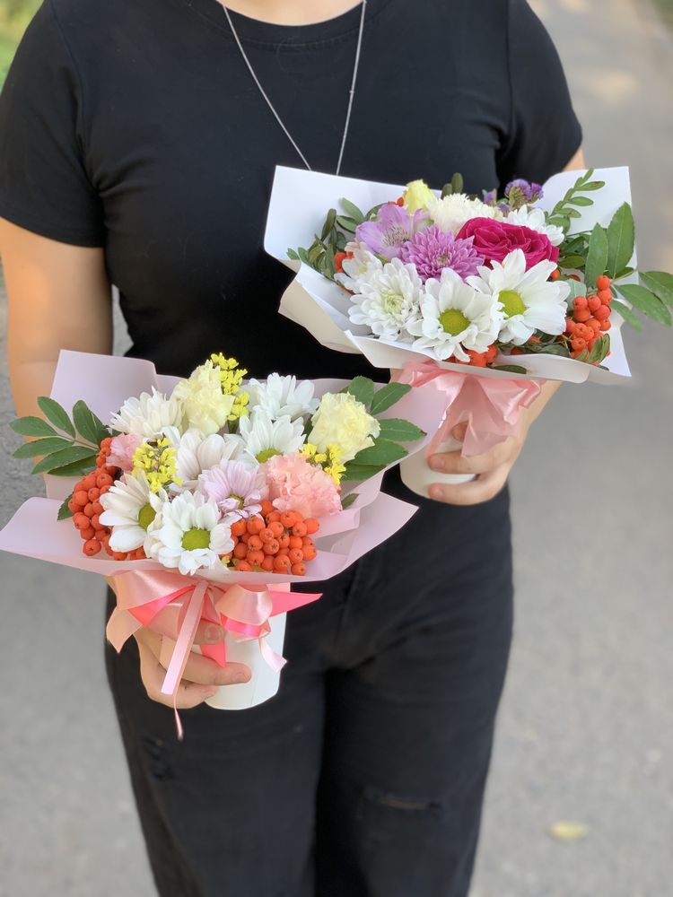 Стаканчик букет комплимент