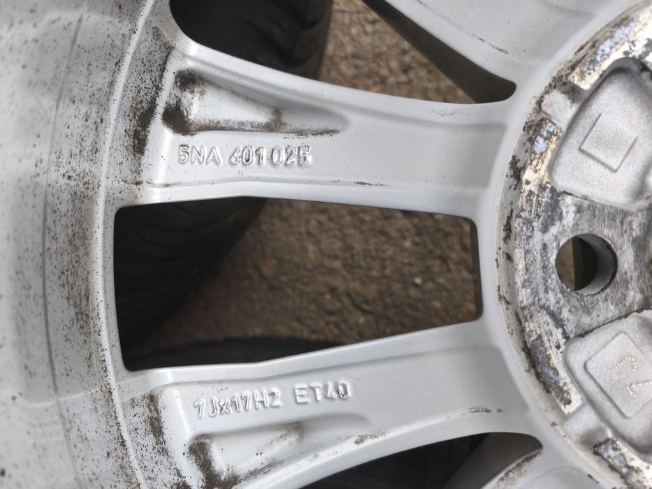 17" оригинални алуминиеви джанти за Vw Tiguan/Passat/T roc...