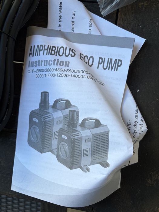 Pompa cu filtru pentru iaz