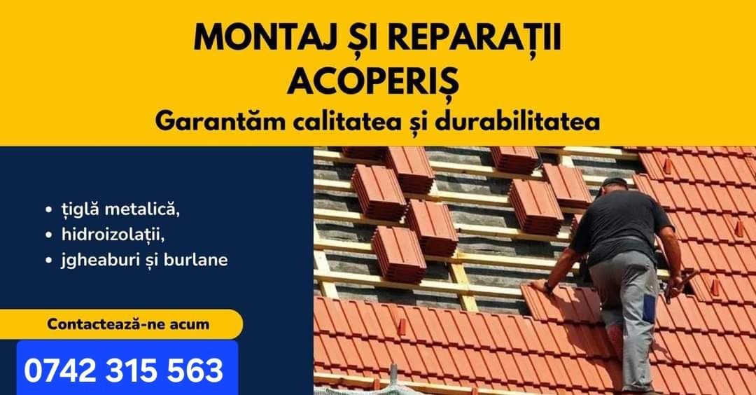 Acoperișuri Reparații Montaj Tabla Bilka Lindab Vaslui