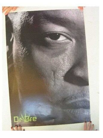 Poster Dr. Dre The Chronic sigilat nou mare original de colectie rar