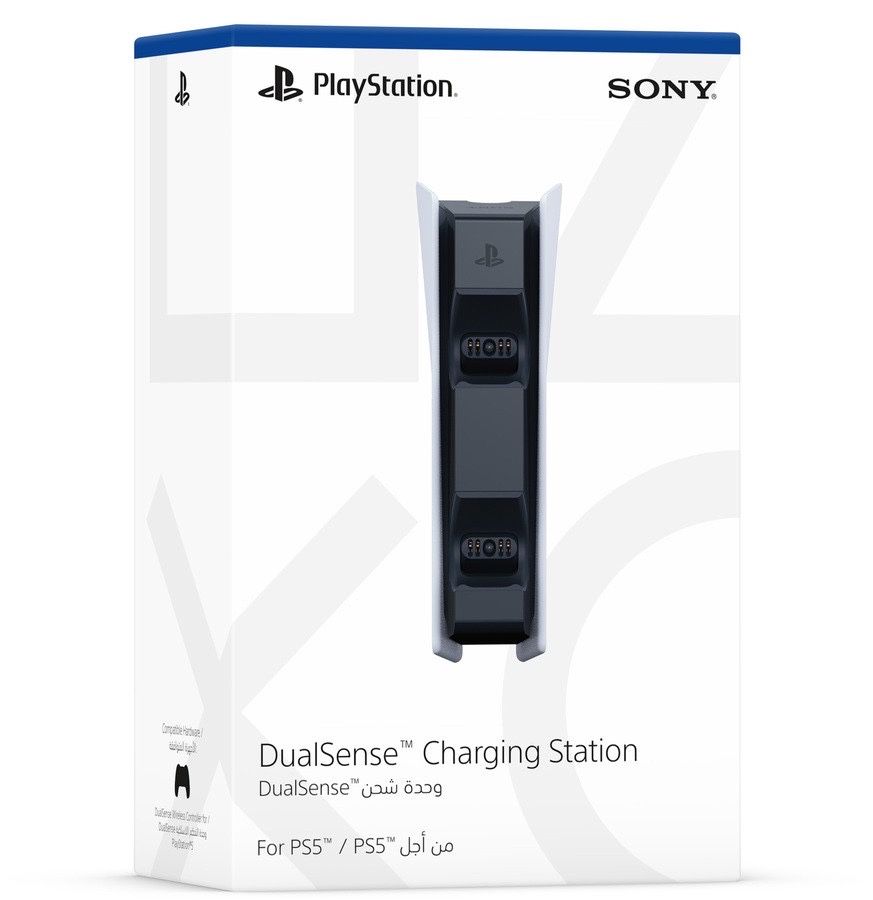 Зарядних станция для двух геймпадов DualSense Sony Playstation 5