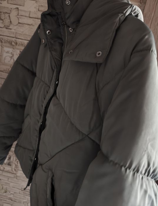 Ново дамско яке в маслиненозелен цвят