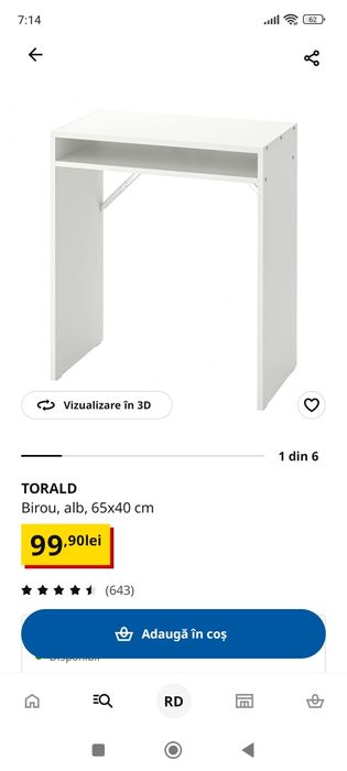 Birou copii ikea