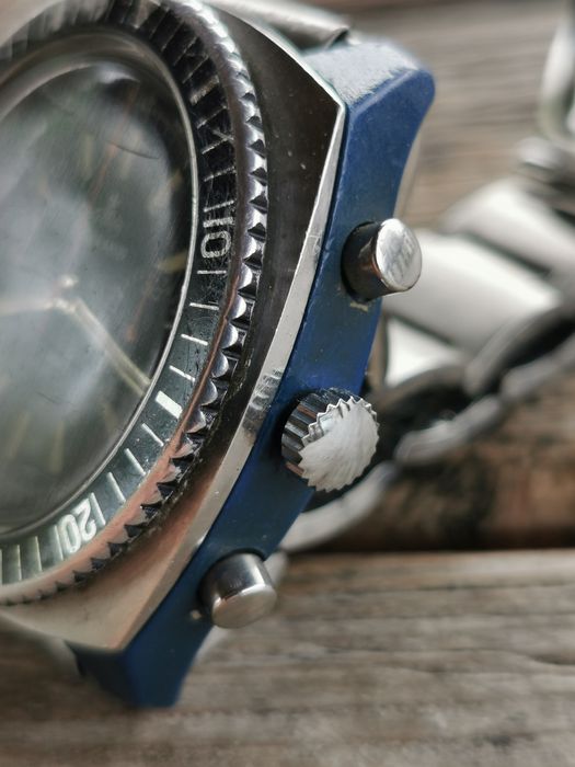 Ceas vintage Meister Anker chronograph valjoux 7733